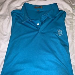 Peter Millar blue polo